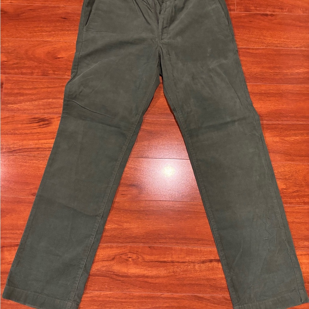 Uniqlo Men's Dark Green Chinos